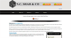 Desktop Screenshot of ncshah.com